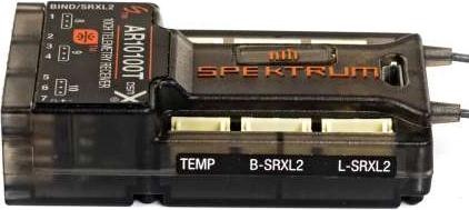 Actual product image Spektrum AR10100T 10-Channel Telemetry Receiver