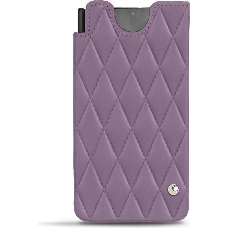 Noreve Lederschutzhülle (Samsung Galaxy S21 Ultra), Smartphone Hülle, Violett