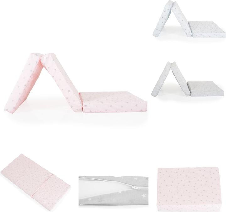 Moni Matelas pliant lit bébé Mirage (120 x 60 cm)