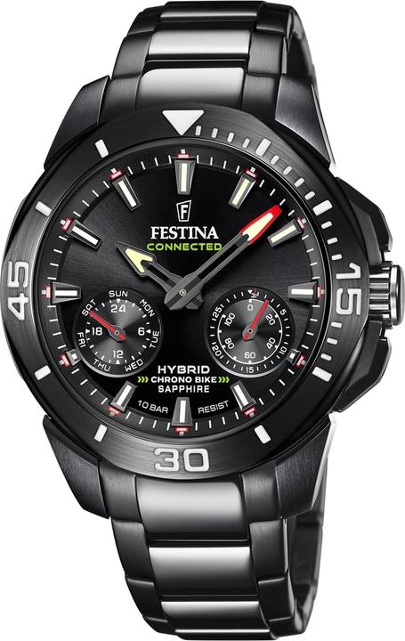 Produktbild Festina Bike (Chronograph, Digitaluhr, Schrittzähler, 47 mm)
