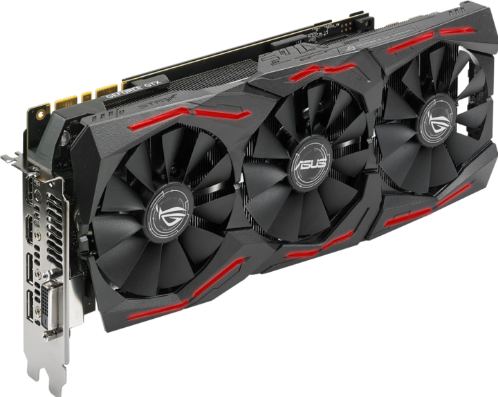 Actual product image ASUS ROG STRIX GeForce GTX 1080 Ti 11G GAMING (11 GB)