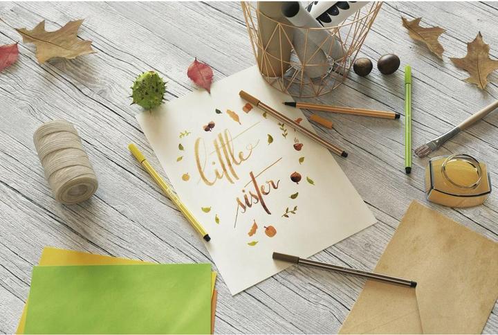 Produktbild STABILO Premium-Filzstift - Pen 68 - 10er Pack - umbra (10x)