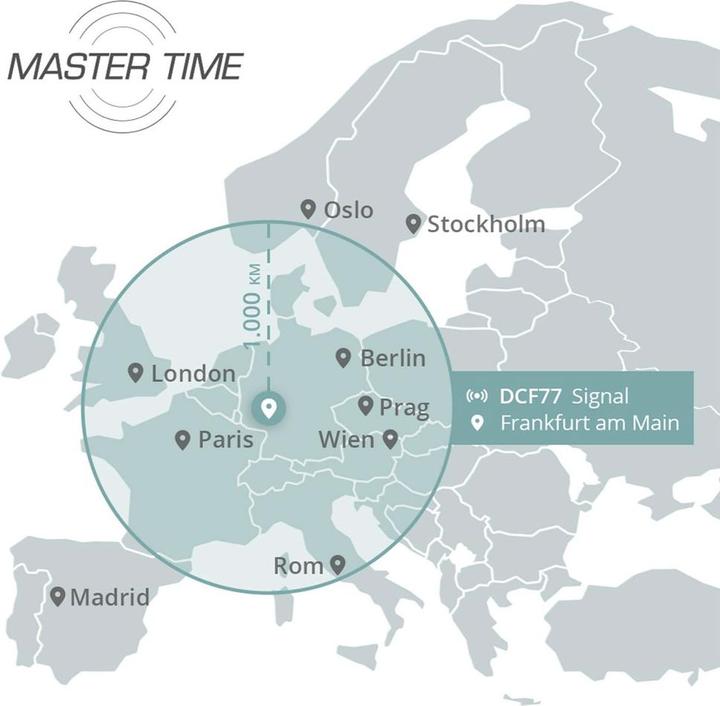 Produktbild Master Time MTGA-10952-32M Herrenuhr Sporty Big Date Chronograph 44mm 5ATM (Chronograph, Sportuhr)
