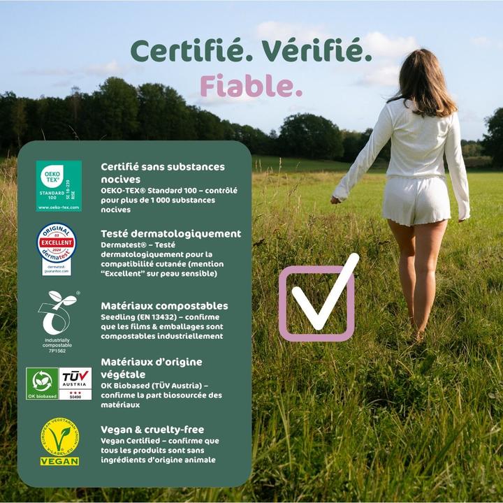 Image du produit Naty Bio-Slipeinlagen Normal 32 Stück (1 x)