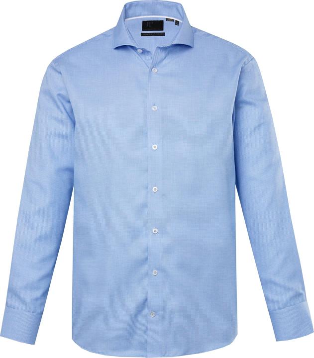 Immagine prodotto JP1880 Hemd, Business, Langarm, Haifisch-Kragen, Minimal-Print, Easy Care, Comfort Fit (3XL)