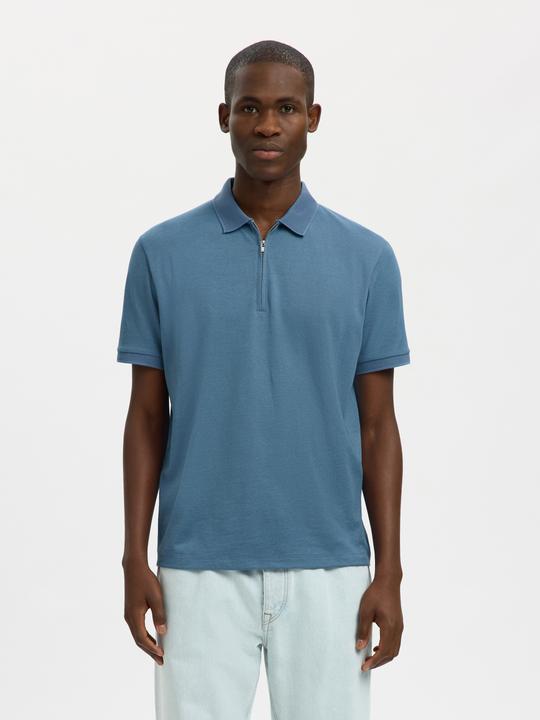Produktbild Selected Slhfave Zip Ss Polo Noos (M)