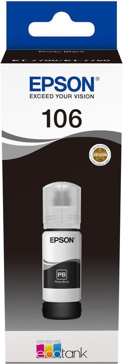Produktbild Epson 106 EcoTank Ink (PBK)