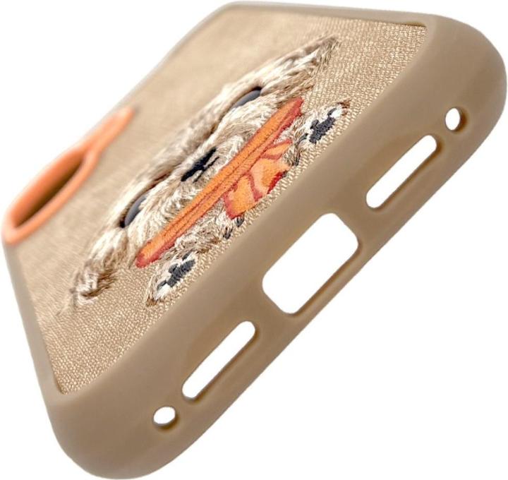 Produktbild Nimmy Etui Big Eyed Pet 2.0 Dog do iPhone 17 beżowy (Apple iPhone 17)