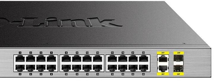 Immagine prodotto D-Link 26-PORT LAYER2 POE+ GB SWITCH (24 Porti)