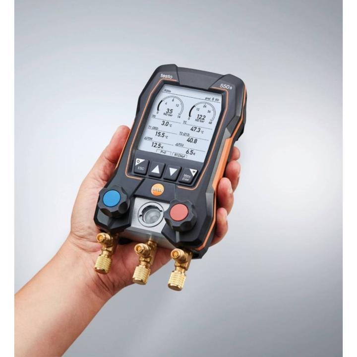 Produktbild Testo Kältemittel Messgerät 550 Set Füllschläuchen