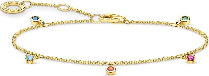 Immagine prodotto Thomas Sabo Bracciale (16 cm, Argento 925, Doratura in oro giallo 750)