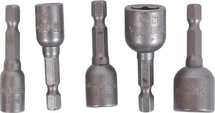 Image du produit Makita Jeu de clés à douilles 1/4 5pcs. (13 mm, 12 mm, 10 mm)