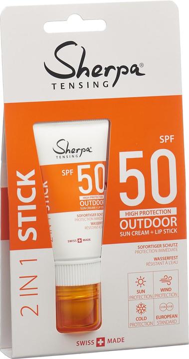 Immagine prodotto Sherpa Tensing Combi-Stick (Crema solare, Stick solare, SPF 50, 20 ml, 40 g)