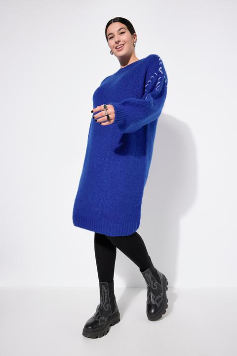 Actual product image Studio Untold Oversized Seam Long Sleeve Sweater Dress (54)
