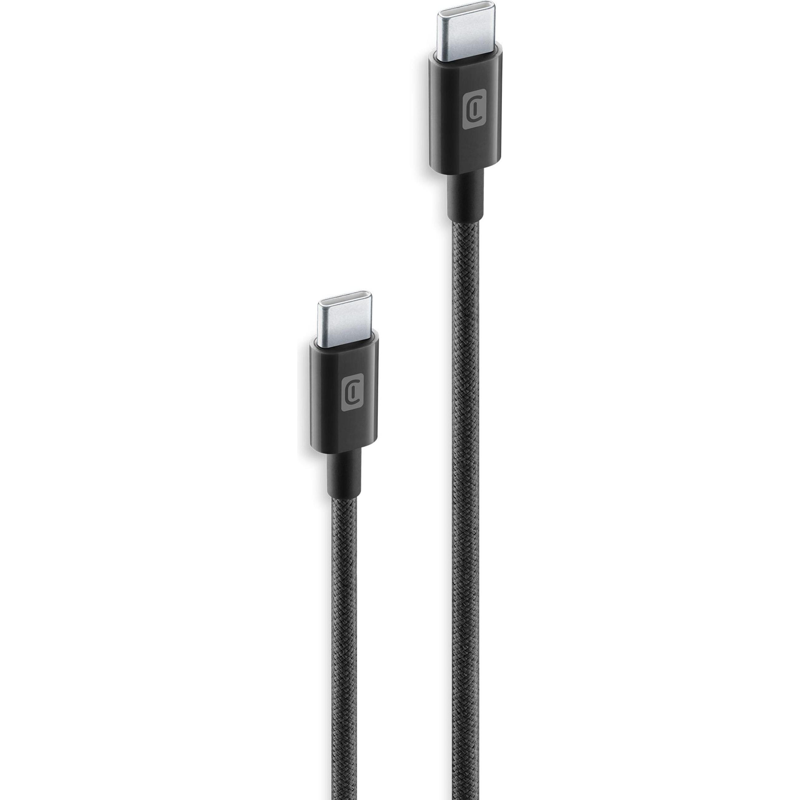 Cellularline Braided Data Cable 2,5 m (2.50 m, USB 2.0), USB Kabel