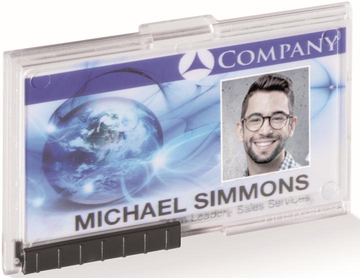 Actual product image Durable Card holder PUSHBOX MONO