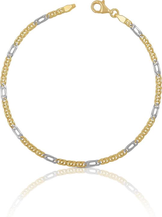 Image du produit Muau Fantaisie (19 cm, 750, Or blanc, Or jaune 18 carats)
