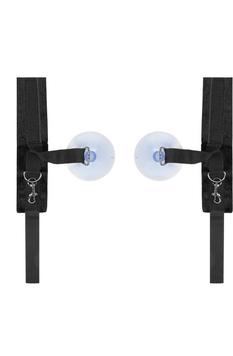Produktbild Ouch! Velvet & Velcro Adjustable Handcuffs Suction Cup