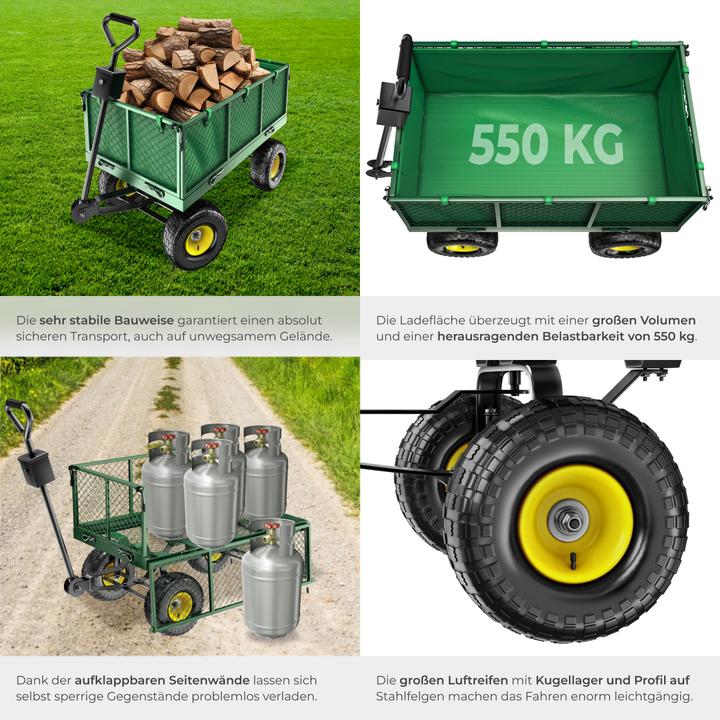 Actual product image tectake Handcart