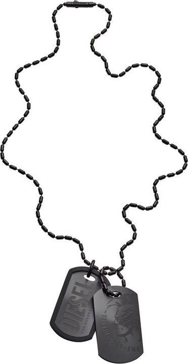 Produktbild Diesel Double Dogtags (Edelstahl, 60 cm)