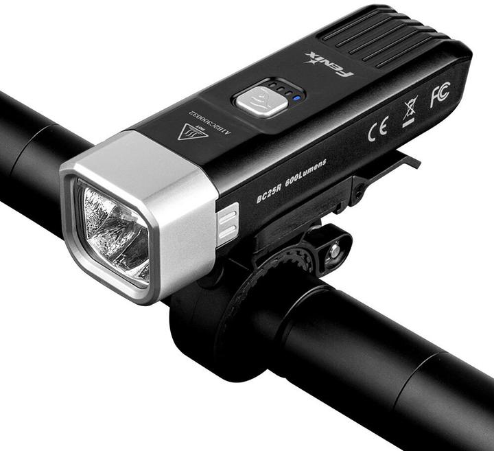 Actual product image Fenix LED bicycle headlight BC25R (600 lm)