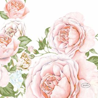 Thumbnail - Duni, Servietten, 20 SERVIETTEN 24X24 ROSE GLORY (20 x, 24 x 24 cm)