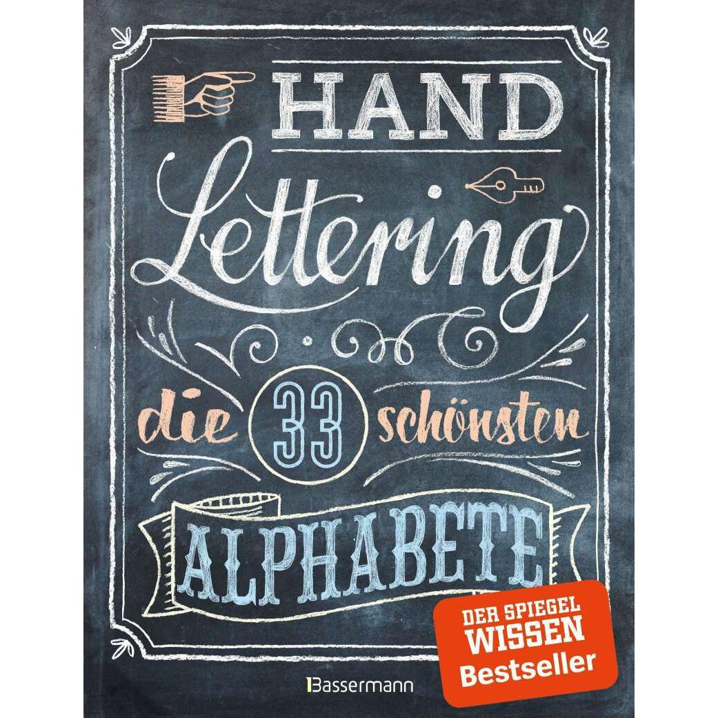 Handlettering. Die 33 schönsten Alphabete mit Rahmen, Ornamenten und Bordüren, Ratgeber von Norbert Pautner