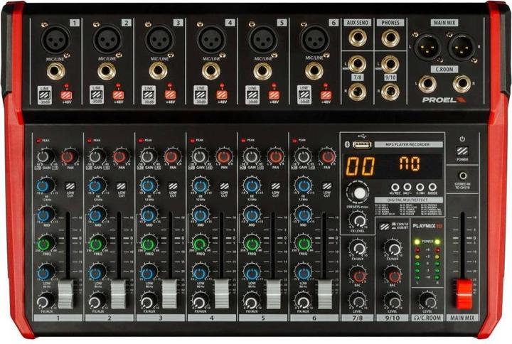 Immagine prodotto Proel 10ch Mixer