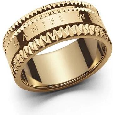 Daniel Wellington, Ring, Eye-catching gold-plated Elevation DW0040026 ring - Circuit: 54 mm, (54)
