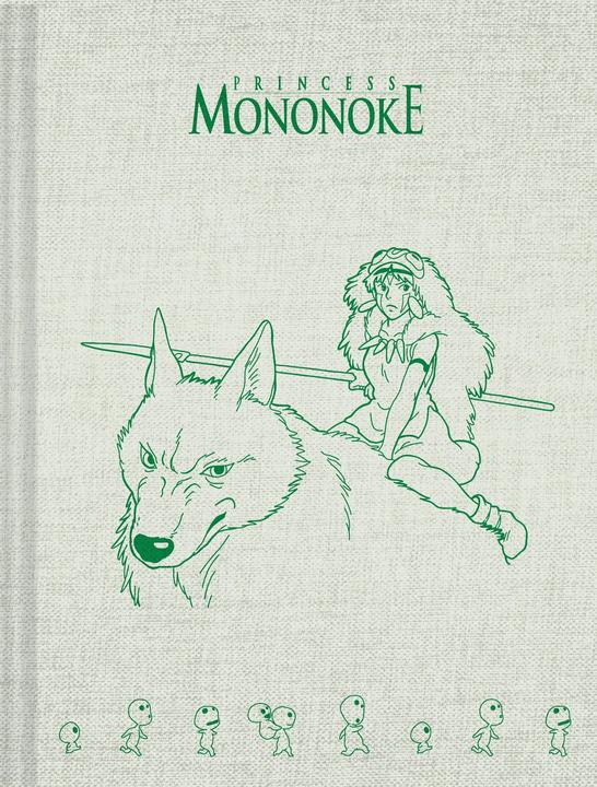 Produktbild Abrams & Chronicle Studio Ghibli Princess Mononoke Notebook (16 x 21,6 cm, Blanko, Harter Einband)