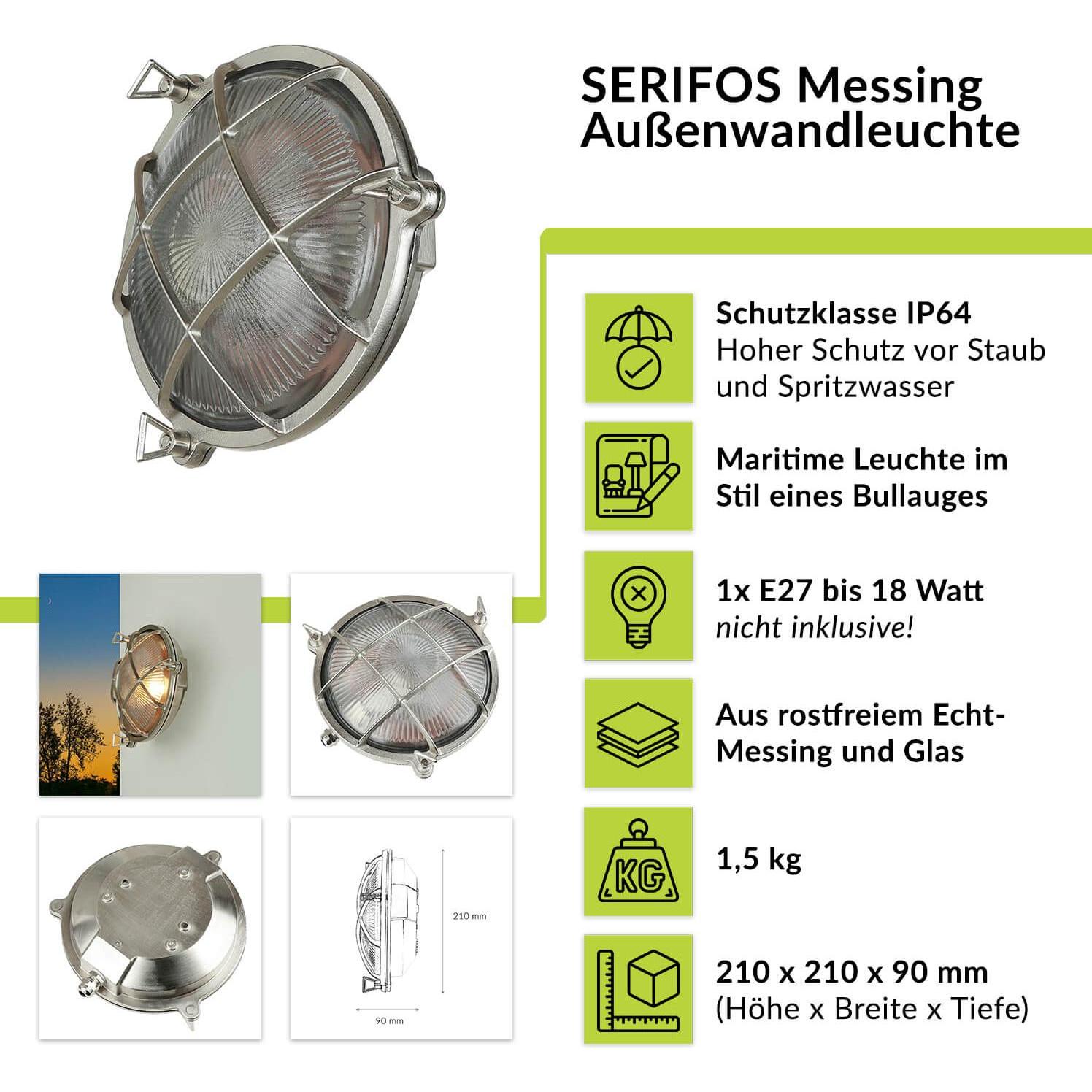 Thumbnail - Licht-Erlebnisse, Gartenbeleuchtung, Serifos (E27, IP64)