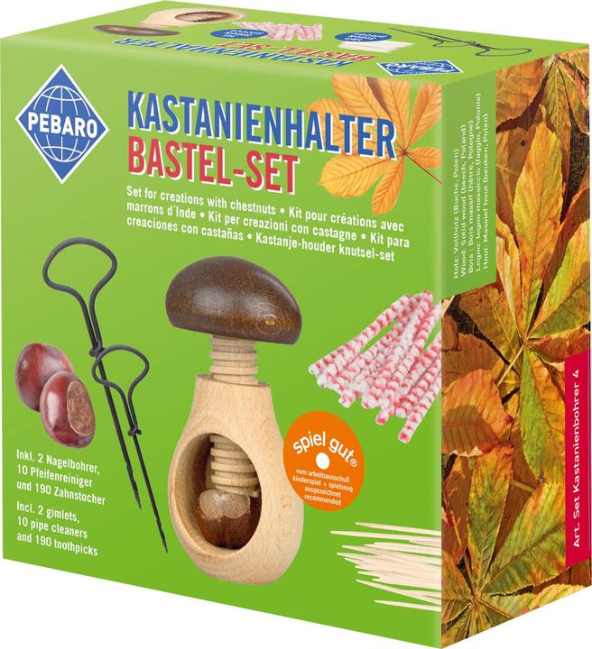 Produktbild Pebaro Peter KASTANIENBOHRER-SET 4
