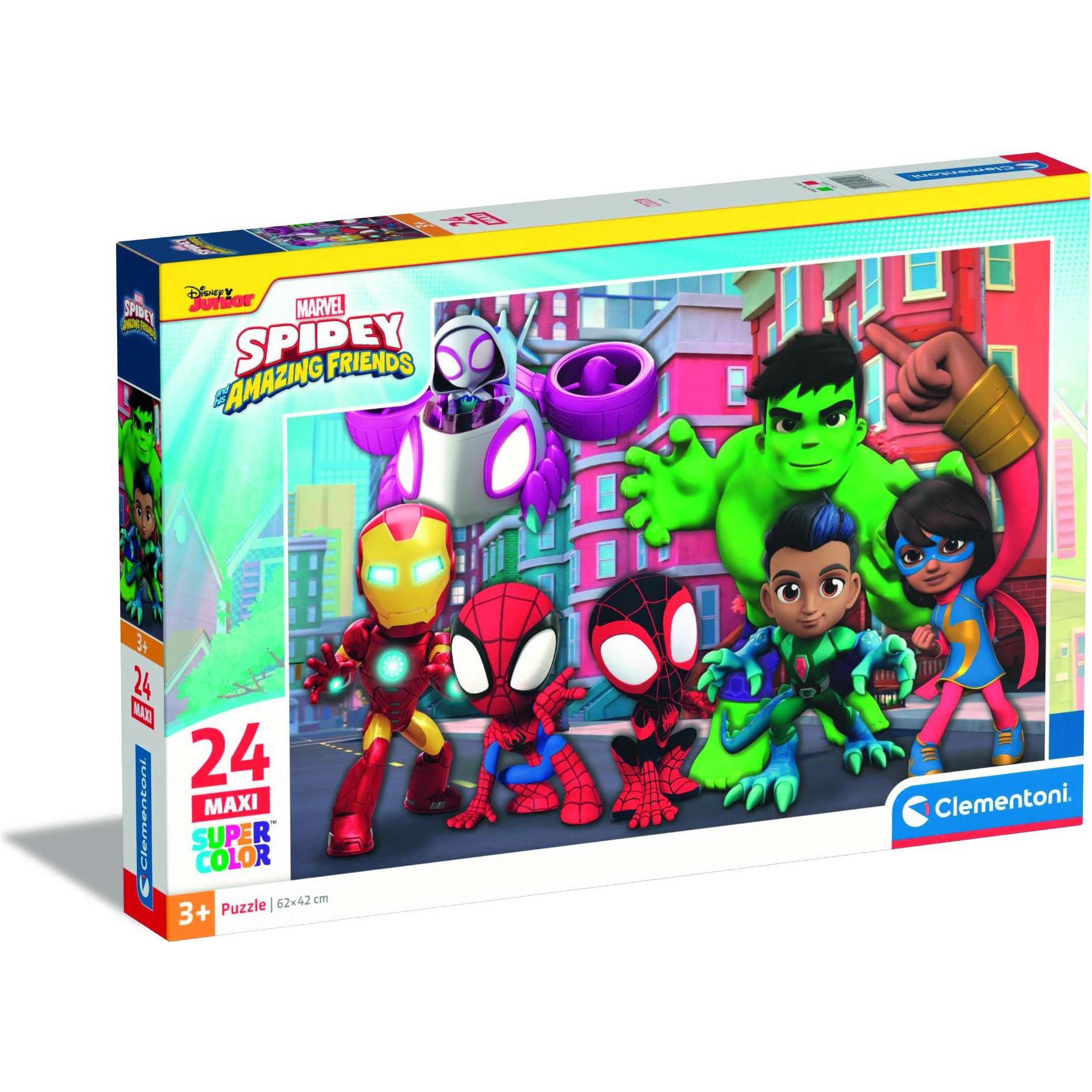 Clementoni Spidey & Friends - Maxi 24 Stück (24 Teile)