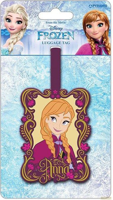 Actual product image Pyramid LA REINE DES NEIGES - Anna - Etiquette de bagage '10x18'