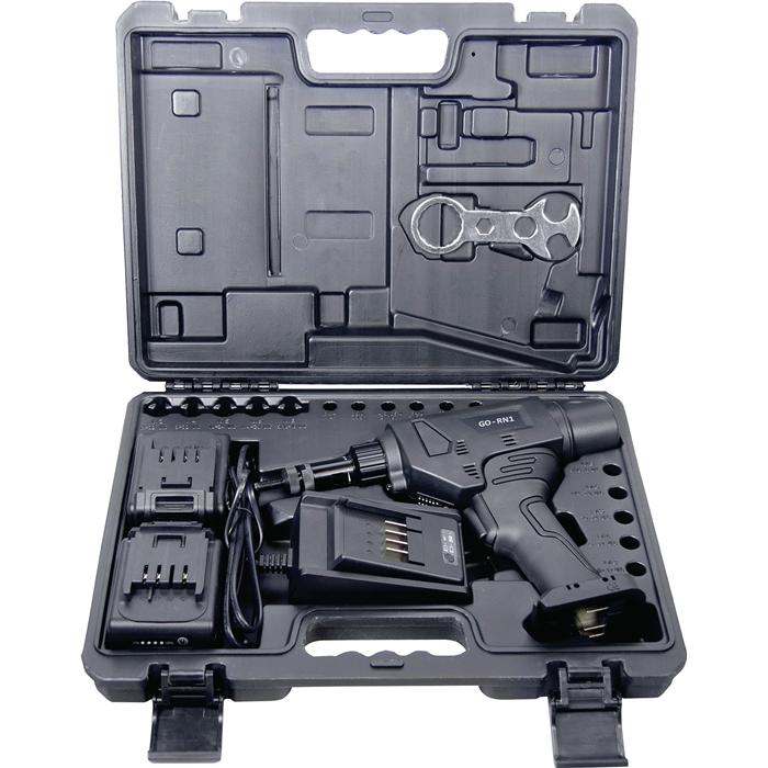 Goebel, Rivetti, GO-RN1, il fissatore di dadi per rivetti ciechi ricaricabile