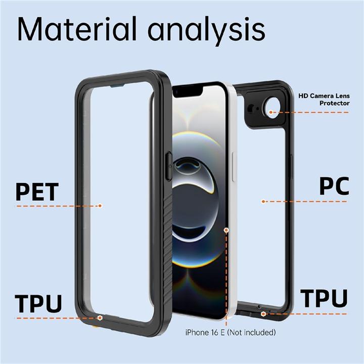 Produktbild Redpepper Wasserdichte Schutzhülle IP68 (Apple iPhone 16e, Apple iPhone 17e)