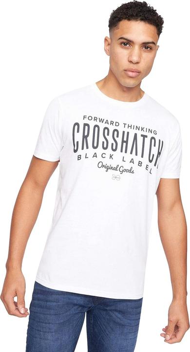 Actual product image Crosshatch Mens Chislemoore Assorted Designs T-Shirt (Pack of 5) (S)