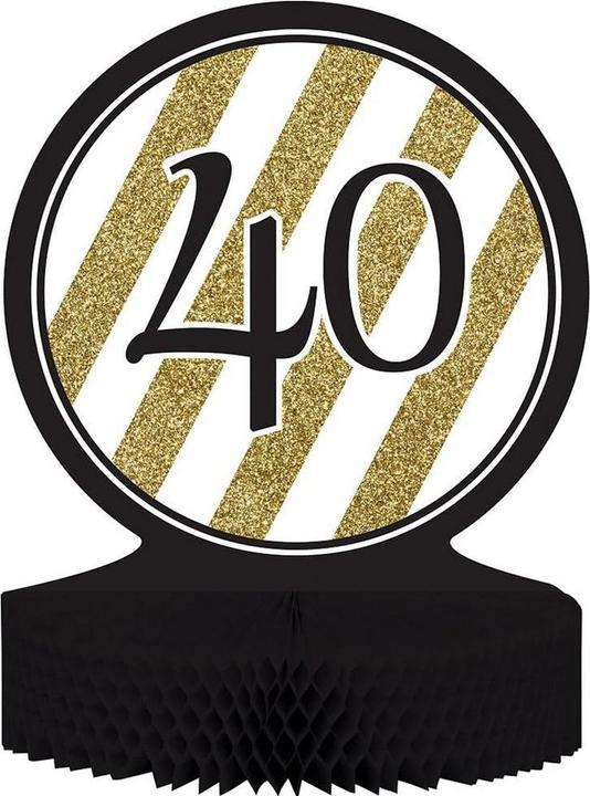 Actual product image Creative Party 40th Party Centrepiece