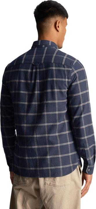 Actual product image Lyle and Scott Mens Windowpane Check Shirt (M)