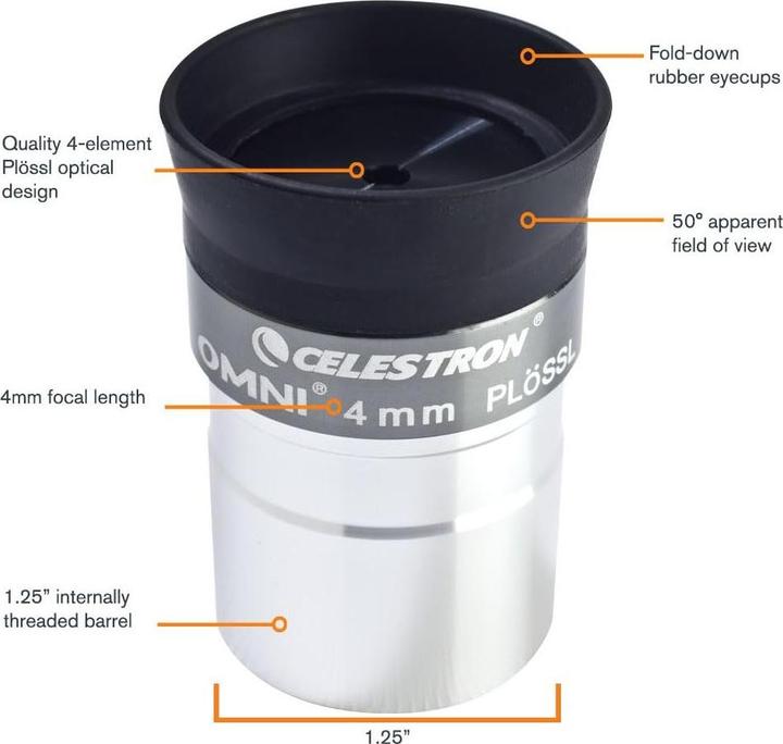 Immagine prodotto Celestron Omni (4 mm)