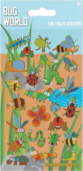 Produktbild Paper Projects Bug World Wiederverwendbare Glitzersticker