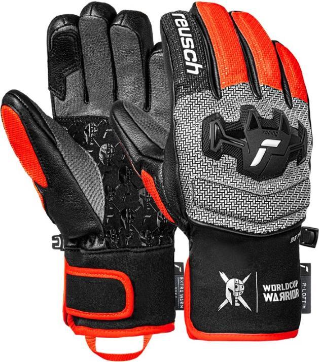 Black, Fluo Red, Silver