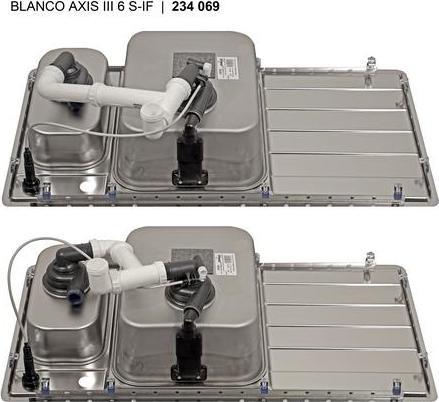 Productafbeelding Blanco AS III 6 S-IF (Aanrecht, 100 cm, 51 cm)