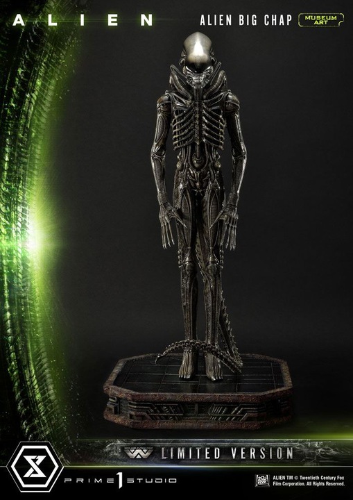 Image du produit Prime 1 Studio Aliens statuette 1/3 Alien Big Chap Museum Art Limited Version 85 cm