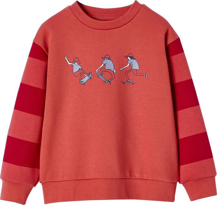 Actual product image Vertbaudet Jungen Skateboard-Sweatshirt mit Recycling-Polyester (92)