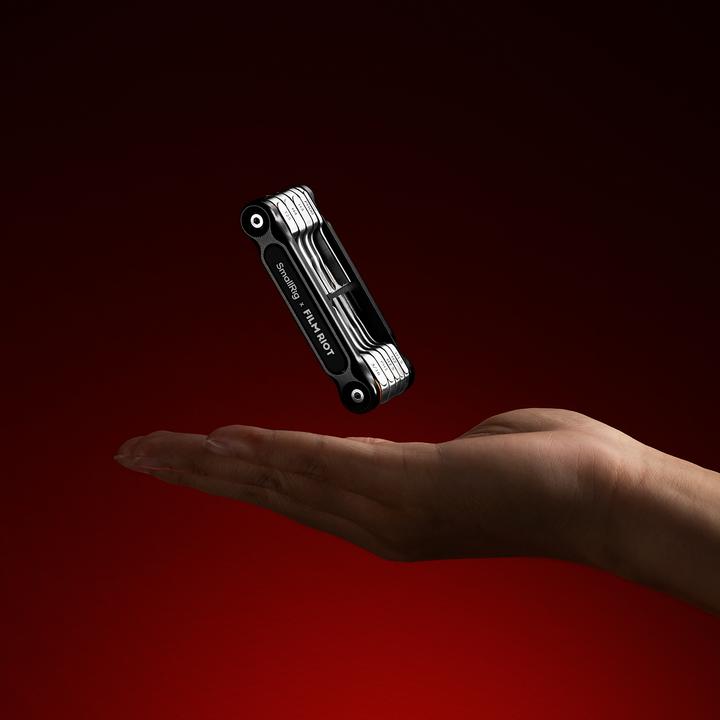 Actual product image SmallRig x FILM RIOT 10 in 1 Detent Folding Multi Tool Kit (Red) 4813