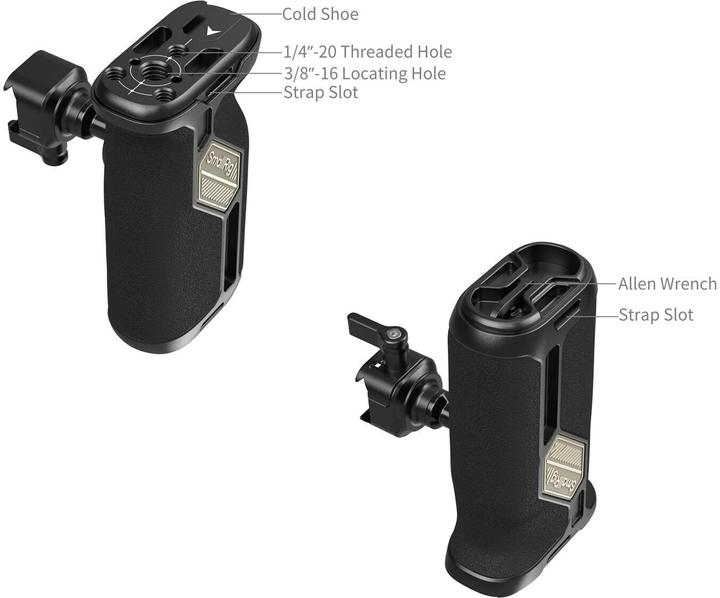 Actual product image SmallRig Universal Rotatable NATO Side Handle 4359 (Grip)