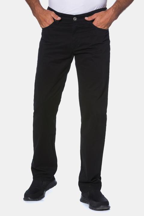 Produktbild JP1880 Twillhose, Superblack-Färbung, Komfortbund, Regular Fit (58)