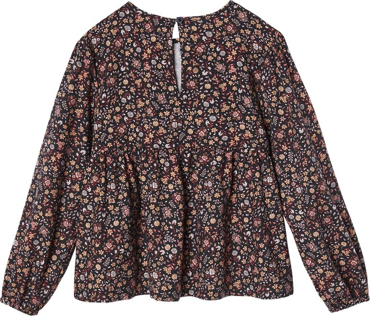 Image du produit Vertbaudet Blouse fille à motif floral (98)