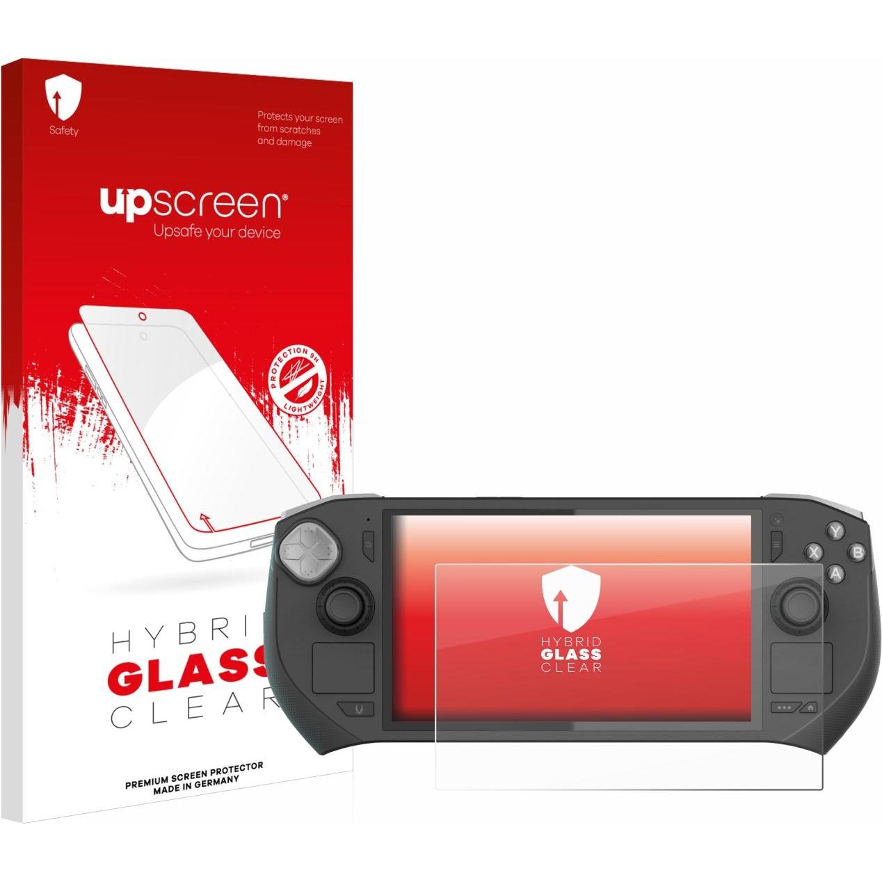 upscreen Schutzglas Schutzfolie Displayschutz Display Schutz Glas Folie klar, Weiteres Gaming Zubehör, Transparent